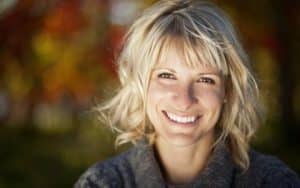 Happy Woman With Bright Smile - Laser Dentistry Tamatha L Johnson Brentwood Dental Designs New Hampshire